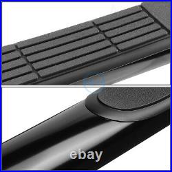 For 07-19 Silverado Sierra Extended Cab 3 Round Tube Step Bar Running Boards