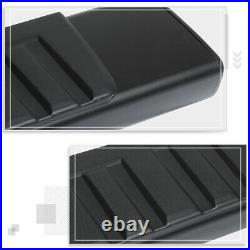 For 07-19 Silverado/Sierra Extended Cab 6 Step Aluminum Running Boards Black