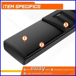 For 07-19 Silverado/Sierra Standard Cab 6 Aluminum Side Step Bar Running Boards