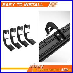 For 07-19 Silverado/Sierra Standard Cab 6 Aluminum Side Step Bar Running Boards