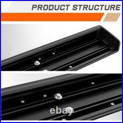 For 07-19 Silverado/Sierra Standard Cab 6 Aluminum Side Step Bar Running Boards
