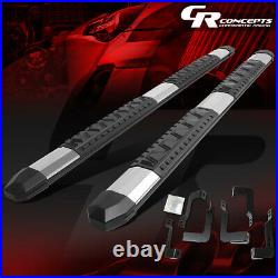 For 07-19 Silverado/sierra Ext Cab 5aluminum Side Step Nerf Bars Running Board