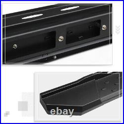 For 07-20 Silverado/Sierra Ext Cab 5.5 Side Step Nerf Bar Running Board Black