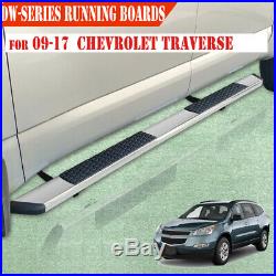 For 09-17 CHEVY TRAVERSE/GMC ACADIA 5.5 Side Step Running Board Nerf Bar DW S/S