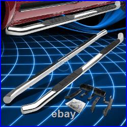 For 10-17 Equinox Terrain 4-Door 3 Stainless Steel Side Step Bar Running Boards