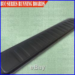 For 15-19 Colorado/Canyon Crew Cab 3 Running Board Side Step Nerf Bar Black BUC