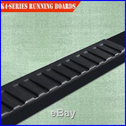 For 15-19 Colorado/Canyon Crew Cab 4 Nerf Bar Running Board Side Step BLK H