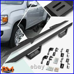 For 15-20 Colorado/Canyon Crew Cab 3 Side Nerf Bar Running Board+Down Step Pad
