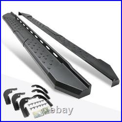 For 15-20 Colorado/Canyon Crew Cab 5.5 Side Step Nerf Bar Running Board Black