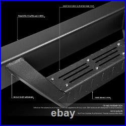 For 15-20 Colorado Canyon Extended Cab Aluminum 3 Drop Step Bar Running Board