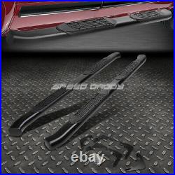 For 15-20 Colorado/canyon Crew 4 Black Curved Oval Step Nerf Bar Running Board