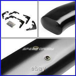For 15-20 Colorado/canyon Crew Cab Black 4oval Side Step Nerf Bar Running Board