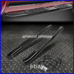 For 15-20 Colorado/canyon Ext 4 Black Curved Oval Step Nerf Bar Running Board