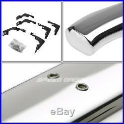 For 15-20 Colorado/canyon Ext 4chrome Curved Oval Step Nerf Bar Running Board
