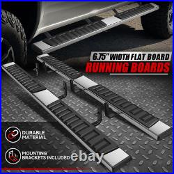 For 15-24 Chevy Colorado GMC Canyon Crew Cab 6.75 Side Step Bar Running Boards