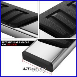 For 15-24 Chevy Colorado GMC Canyon Crew Cab 6.75 Side Step Bar Running Boards