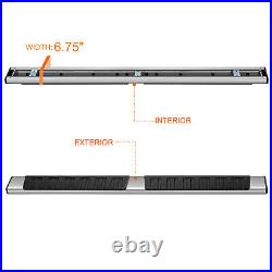 For 15-24 Colorado/Canyon Extended Cab 6.75 Side Step Nerf Bar Running Boards