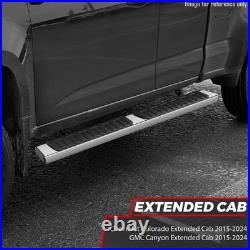 For 15-24 Colorado Canyon Extended Cab 6.75 Side Step Nerf Bar Running Boards