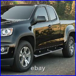 For 15-24 Colorado/Canyon Extended Cab 6.75 Side Step Nerf Bar Running Boards