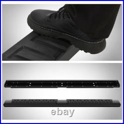 For 15-24 Colorado Canyon Extended Cab 6.75 Steel Side Step Bar Running Board