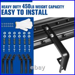 For 15-24 Colorado Canyon Extended Cab 6.75 Steel Side Step Bar Running Board