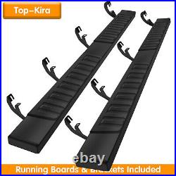 For 15-25 Colorado/GMC Canyon Crew Cab 6 Running Board H BLK Side Step Nerf Bar