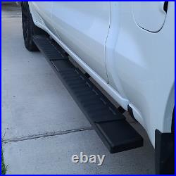 For 15-25 Colorado/GMC Canyon Crew Cab 6 Running Board H BLK Side Step Nerf Bar