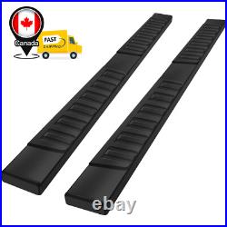 For 15-25 Colorado/GMC Canyon Crew Cab 6 Running Board H BLK Side Step Nerf Bar