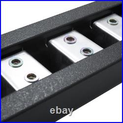 For 15-25 Colorado/GMC Canyon Crew Cab 6 Running Board H BLK Side Step Nerf Bar