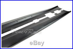 For 16-Up Chevy Camaro T6 Style Side Skirts Rocker Panels ABS Plastic 6th Gen