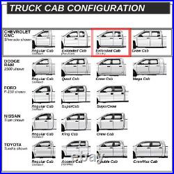 For 19-21 Silverado Sierra Extended Cab 4'' Ss Side Step Nerf Bar Running Board