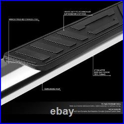 For 19-21 Silverado Sierra Extended Cab 5'' Ss Side Step Nerf Bar Running Boards