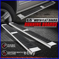 For 19-23 Chevy Silverado GMC Sierra Ext Cab 6.75 Side Step Bar Running Boards