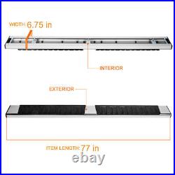 For 19-23 Silverado/Sierra Extended Cab 6.75 Side Step Nerf Bar Running Boards