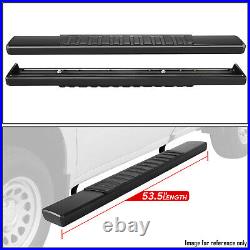 For 19-24 Chevy Silverado GMC Sierra Standard Cab 6 Side Step Bar Running Board