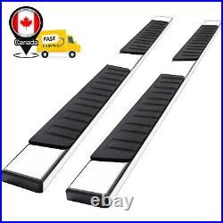 For 19-24 Silverado 1500 Double Cab 6 Nerf Bar Running Boards SS Side Step H