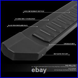 For 19-24 Silverado Sierra 1500 2500/3500HD Crew Cab Black 6Flat Running Boards