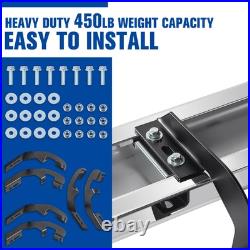 For 19-25 Silverado Sierra 1500 2500 3500HD Crew Cab Side Step Bar Running Board