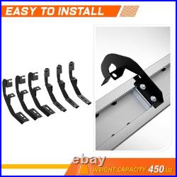 For 19-25 Silverado/Sierra Crew Cab 6 Aluminum Side Step Bar Running Boards