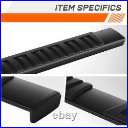 For 19-25 Silverado/Sierra Crew Cab 6 Aluminum Side Step Bar Running Boards