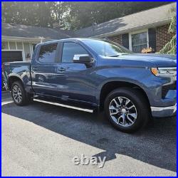 For 19-26 Silverado 1500 Double Cab 6 Nerf Bar Running Boards SS Side Step H