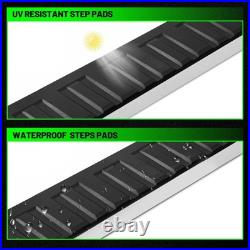 For 19-26 Silverado 1500 Double Cab 6 Nerf Bar Running Boards SS Side Step H
