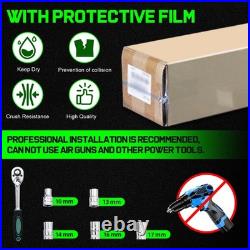 For 19-26 Silverado 1500 Double Cab 6 Nerf Bar Running Boards SS Side Step H