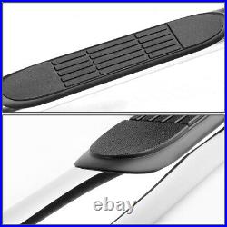 For 1999-2014 Silverado Sierra 1500-3500 Crew Cab 3 Step Nerf Bar Running Board