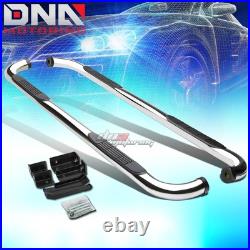 For 2000-2019 Silverado/Sierra 1500 Extended Cab 3 Step Nerf Bar Running Boards