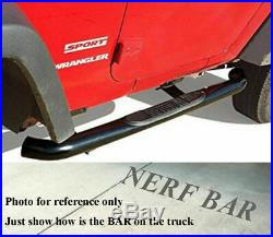 For 2001-2013 Chevy Silverado/GMC Sierra 2500HD/3500 REG CAB Nerf Bars Side Step