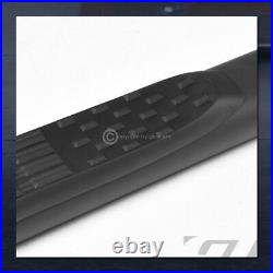 For 2004-2012 Colorado/Canyon Ext 5 Oval Matte Blk Side Step Bar Running Boards