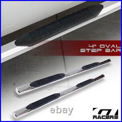 For 2004-2012 Colorado/Canyon Extended 4 Chrome Side Step Bars Running Boards