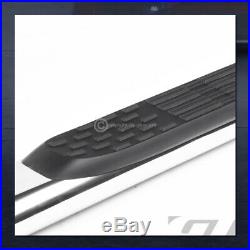 For 2007-2018 Chevy Silverado/Sierra Ext Cab 5 Oval Chrome Side Step Bars Board