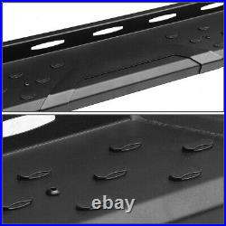 For 2007-2019 Chevy Silverado Ext Cab Black 5.5running Board Step Bar Lh+rh